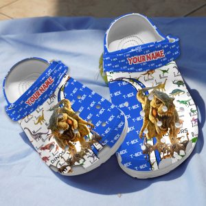 GCP2608301 mockup02, Experience Supreme Comfort With Our Unisex Adults T-Rex Dinosaur Personalized Crocs, Personalized, Unisex