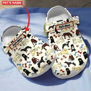 GCU2206309custom mockup 2, Beautiful Labradors Dog Personalized Crocs, Beautiful, Kids, Personalized