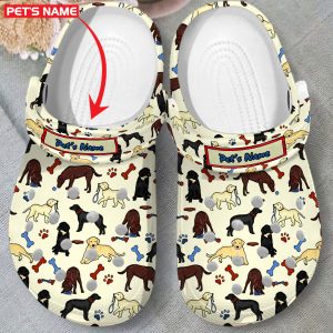 GCU2206309custom mockup 3, Beautiful Labradors Dog Personalized Crocs, Beautiful, Kids, Personalized