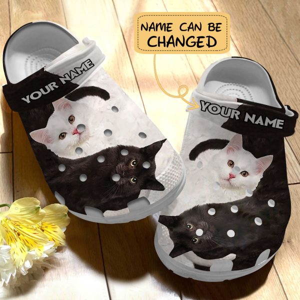 GCY1008303Custom crocs2, Limited Edition For Adult Unisex Cat Personalized Crocs – Fun And Safe For Outdoor Play, Adult, Limited Edition, Personalized, Unisex