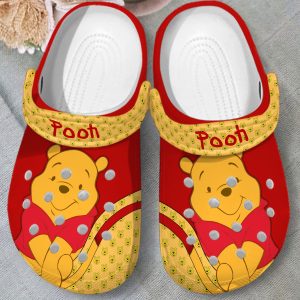 GML2908301.jpgmuckup 2, Colorful Perfect For Adults And Kids Pooh Bear Classic Crocs, Adult, Classic, Colorful, Kids