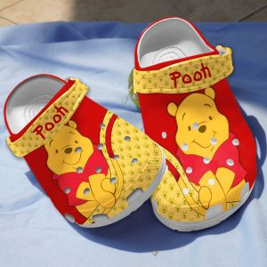 GML2908301.jpmuckup, Colorful Perfect For Adults And Kids Pooh Bear Classic Crocs, Adult, Classic, Colorful, Kids