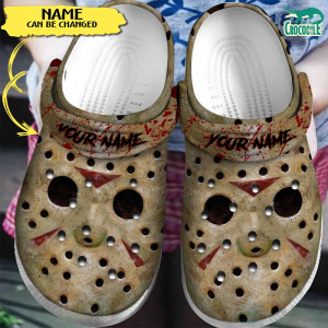 halo 3 transformed, Classic Clog Unisex Slip-On Jason Voorhees Personalized Crocs, Classic, Personalized, Unisex