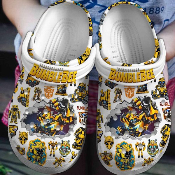 60f38e0b 7d17 4058 8c73 e5b63897b46e, Classic Lined Clog White Slip-on Bumblebee Adult Crocs, Adult, Classic, Lined, White