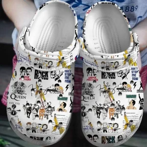 BEST Freddie Mercury Crocs Crocband transformed transformed jpg, For Fans, Special Design Lightweight And Cool Freddie Mercury Crocs, Quick Delivery Available!, Cool, Lightweight, Special