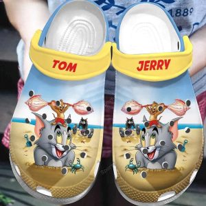 Best Friends Tom And Jerry Crocs removepics