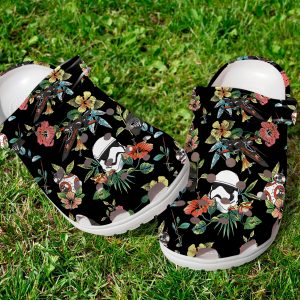GAB1207102ch 6 scaled 1, Floral Star Wars Crocs, Easy to Wear and Provide A Secure Fit, Fashionable