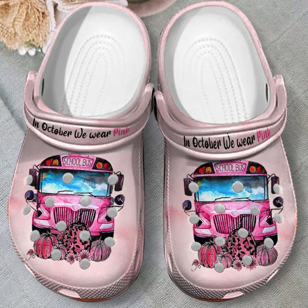 GAC2108121ch ads 3, Cool We Wear Pink Unisex Crocs, Shop Now For The Best Price, Cool, Unisex