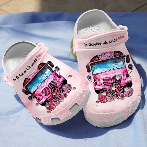 GAC2108121ch ads 4, Cool We Wear Pink Unisex Crocs, Shop Now For The Best Price, Cool, Unisex