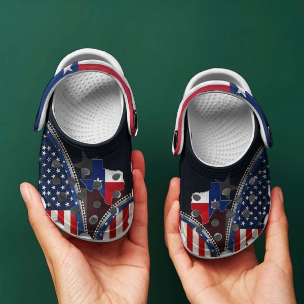 GAD0210103 ads4, New Design Texas Flag Crocs, Hurry Up To Shop Today, New