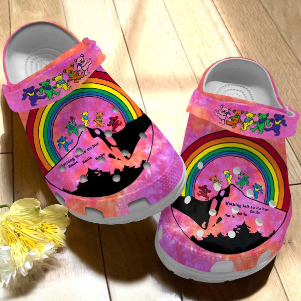 GAD0510101 ads3, Perfect for Women, Lightweight And Colorful Let Smile Crocs, Order Now for a Special Discount!, Colorful, Women