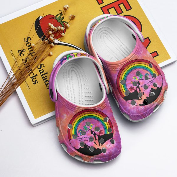 GAD0510101 ads5, Perfect for Women, Lightweight And Colorful Let Smile Crocs, Order Now for a Special Discount!, Colorful, Women