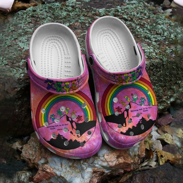 GAD0510101 ads7, Perfect for Women, Lightweight And Colorful Let Smile Crocs, Order Now for a Special Discount!, Colorful, Women