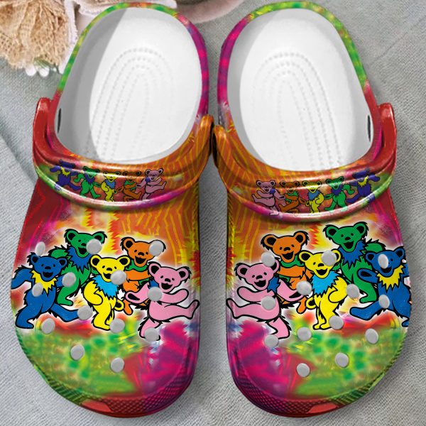 GAD0510102 ads2, Incredibly Lightweight Water-Friendly And Colorful Dancing Bears Crocs, Quick Delivery Available!, Colorful