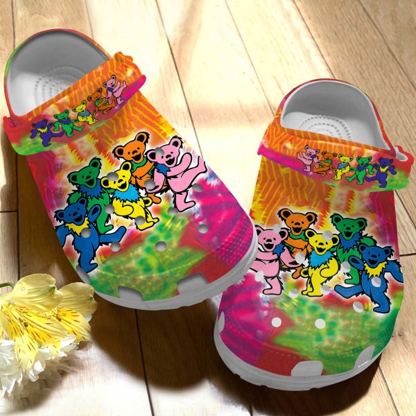 GAD0510102 ads3, Incredibly Lightweight Water-Friendly And Colorful Dancing Bears Crocs, Quick Delivery Available!, Colorful