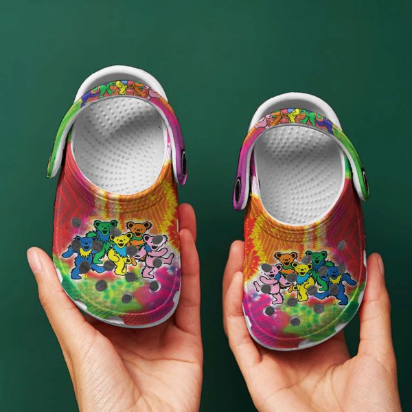 GAD0510102 ads4, Incredibly Lightweight Water-Friendly And Colorful Dancing Bears Crocs, Quick Delivery Available!, Colorful