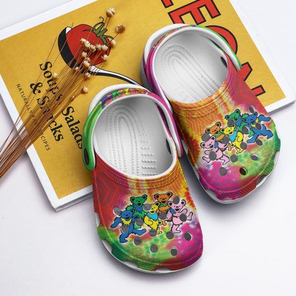 GAD0510102 ads5, Incredibly Lightweight Water-Friendly And Colorful Dancing Bears Crocs, Quick Delivery Available!, Colorful