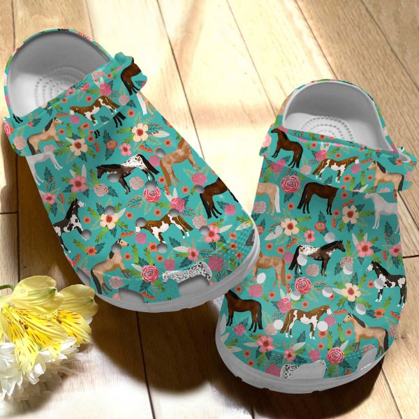 GAD1407105 ads5, New Horse Collection Floral Crocs, Order Now For A Special Discount, New, Special