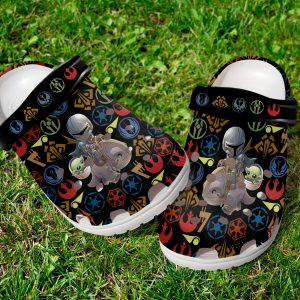 GAD2207101 ads2 scaled 1, New Star Wars Pattern Crocs With Drain Water And Debris When Kickin’ Around In Wet Conditions, New