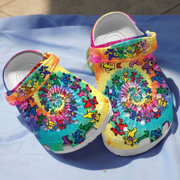 GAD2906108 ads1, Make Your Life Colorful, Lightweight And Non-slip Dancing Bear Collection Crocs, Order Now for a Special Discount!, Colorful, Non-slip