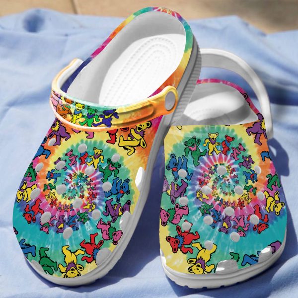 GAD2906108 ads5, Make Your Life Colorful, Lightweight And Non-slip Dancing Bear Collection Crocs, Order Now for a Special Discount!, Colorful, Non-slip