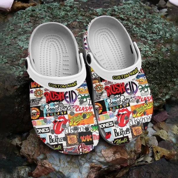 GAL0108304 4 jpg, Make Your Life Colorful, New Design Durable And Customized The Beach Boys Crocs, Music Crocs Collection, Fast Shipping!, Colorful, Customized, Durable, New Design