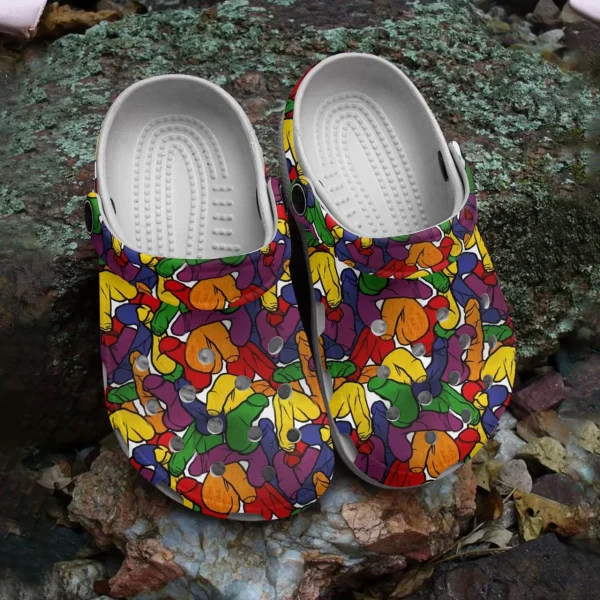 GAS0108306 4 1 jpg, New Design Funny And Colorful Crocs, Attractive Crocs, Safe for Outdoor Play!, Colorful, Funny, New Design