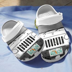 GAS1208103ch ads1, White Jeep So Cool Clogs, Lightweight Comfort Sandal Crocs, Comfort, Cool, White