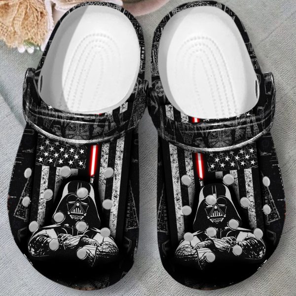 GAT0707108ch ads 2, Water-Resistant Jedi Knight Crocs, Water And Allowing For A Quick Dry Slippers, Water-Resistant