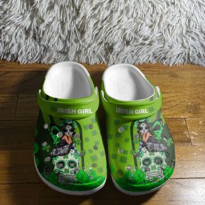 GAT0812110 ads 10, Affordable St. Patrick’s Irish Girl Green Crocs, Unique And Eye-catching For Outdoor Play, Affordable, Eye-catching, Green, Unique