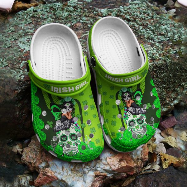GAT0812110 ads 5, Affordable St. Patrick’s Irish Girl Green Crocs, Unique And Eye-catching For Outdoor Play, Affordable, Eye-catching, Green, Unique
