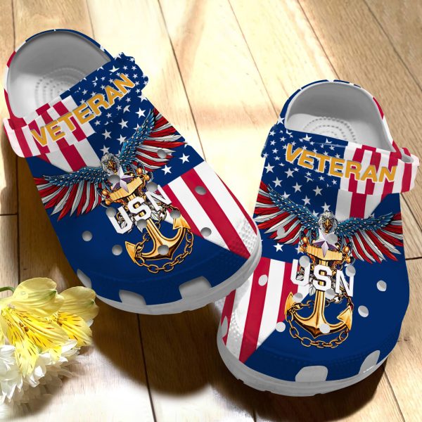GAT1612117 ads 3, Can Not Miss A Cool Design Of Us Marine Crocs, Cool