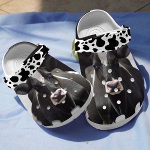 GAT1709101ch ads 1, Cute Dairy Cow Crocs For Men And Women, Outdoor Hiking Crocs, Cute, Hiking, Outdoor