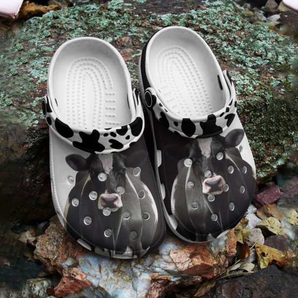 GAT1709101ch ads 4, Cute Dairy Cow Crocs For Men And Women, Outdoor Hiking Crocs, Cute, Hiking, Outdoor