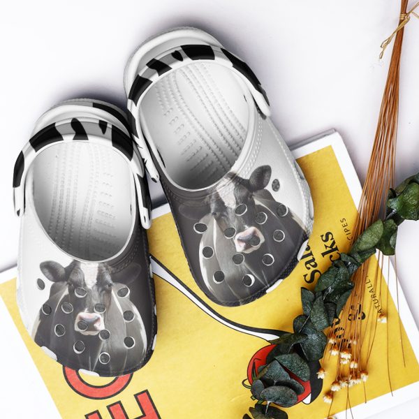GAT1709101ch ads 9, Cute Dairy Cow Crocs For Men And Women, Outdoor Hiking Crocs, Cute, Hiking, Outdoor