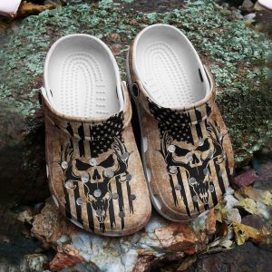GAU1301201ch ads 7, Perfect for Men, Stylish And Cool American Deer Hunting Skull Crocs, Quick Delivery Available!, Cool, Men, Stylish