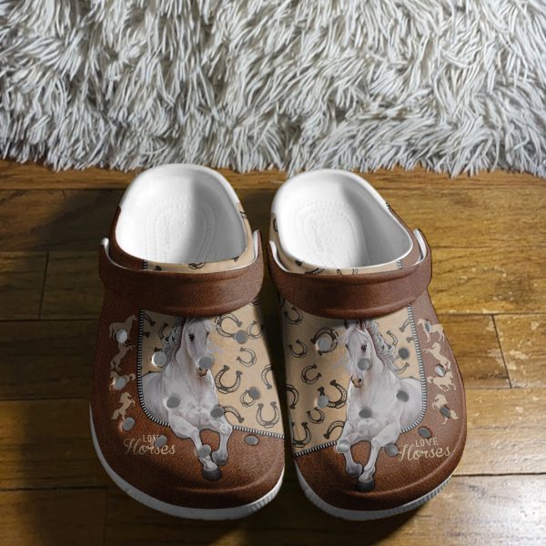 GAU1502209 ads 3, Pretty White Horse Crocs, Shop Now For The Best Price, Pretty, White