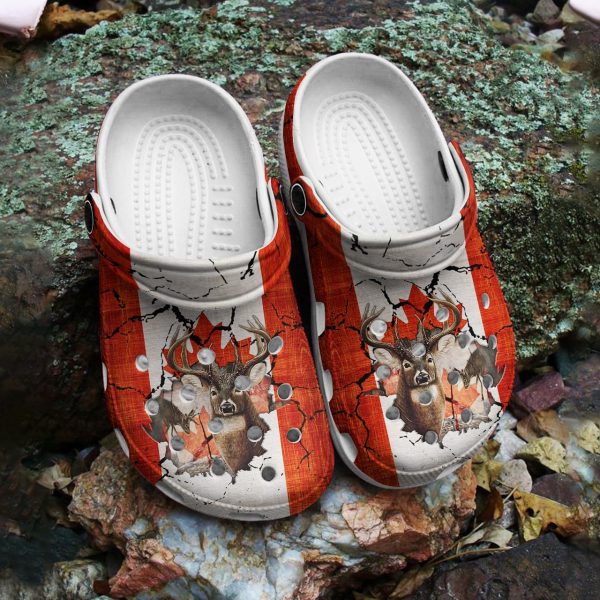 GAU1612109ch ads 3, Special Design Water-Resistant And Good-looking Canada Deer Hunting Crocs, Safe for Outdoor Play!, Good-looking, Special, Water-Resistant
