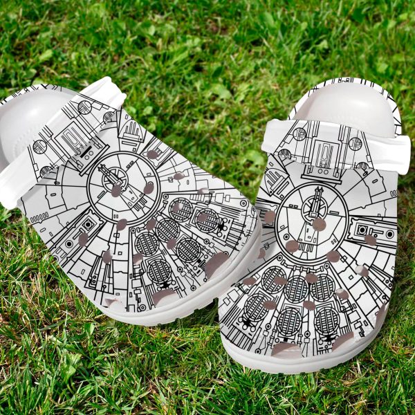 GAU2407107ch ads 1 scaled 1, New design Millennium Falcon Crocs Perfect For Relaxing At Home, New Design