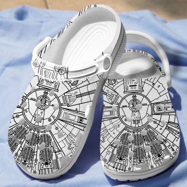 GAU2407107ch ads 2, New design Millennium Falcon Crocs Perfect For Relaxing At Home, New Design