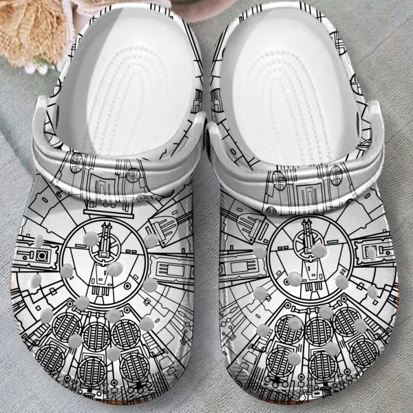GAU2407107ch ads 3, New design Millennium Falcon Crocs Perfect For Relaxing At Home, New Design