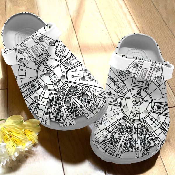 GAU2407107ch ads 5, New design Millennium Falcon Crocs Perfect For Relaxing At Home, New Design