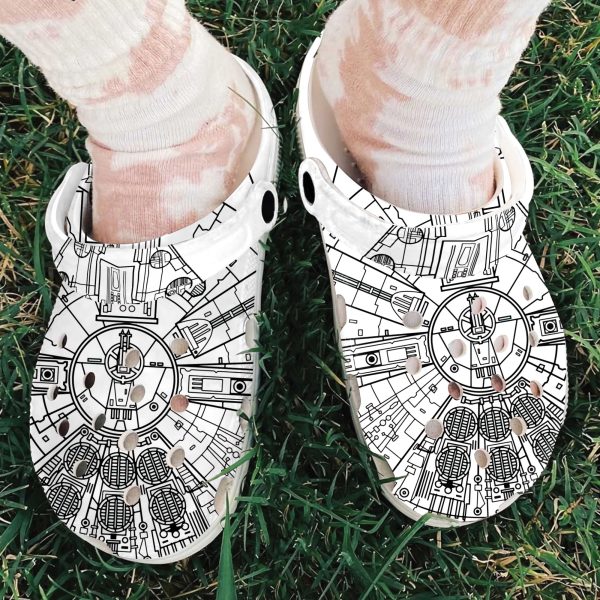 GAU2407107ch ads 6, New design Millennium Falcon Crocs Perfect For Relaxing At Home, New Design