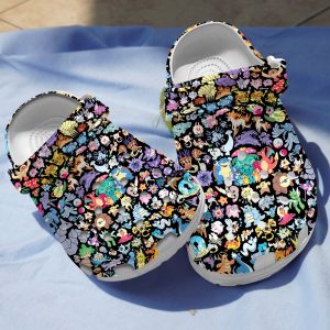GAY0308106ch ads1, Adult?s Cute Pokemon Colorful Crocs, Non-slip And Lightweight Crocs, Adult, Colorful, Cute, Non-slip