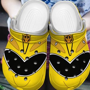 GAY0404105 ads2 600×600 1, Limited Design Of Non-slip And Lightweight Power Rangers Yellow Crocs, Fun And Safe For Outdoor Walking, Non-slip, Yellow