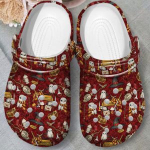 GAY0410106ch ads2 600×600 1, Classic Water-resistant Hogwarts’ Gryffindor House Red Crocs, Shop Now To Get The Good Deals!, Classic, Red, Water-Resistant