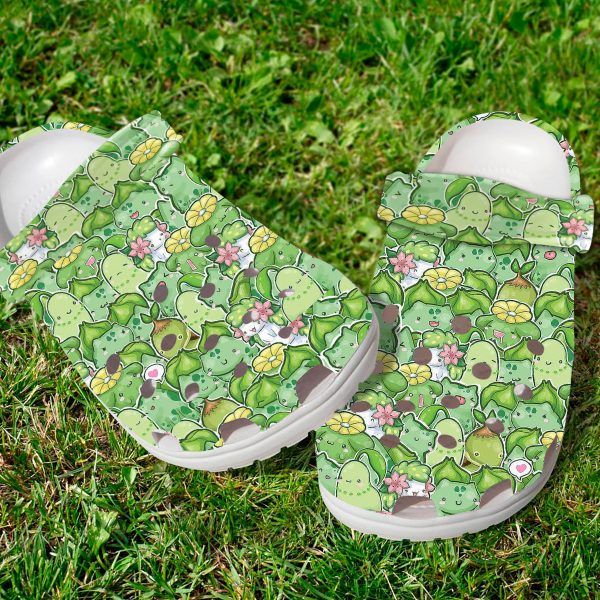 GAY1108101ch ads4 scaled 1, Cute Green Pokemon Crocs, Safe For Outdoor Play, Green
