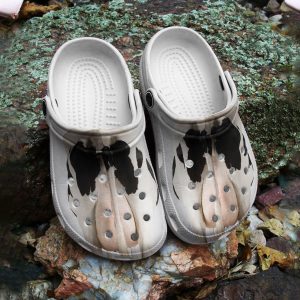GAY1112107 ads4, Water-proof Hiking Funny Dairy Cattle Crocs, Hiking, Water-proof