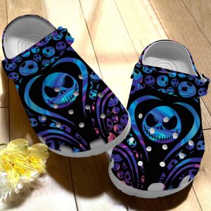 GAY1908101ch_ads4-600×600-1.jpg, Prepare For The Impressive Christmas Outfit With Our Fuzzy Jackskellington Crocs, Comfort, Non-slip