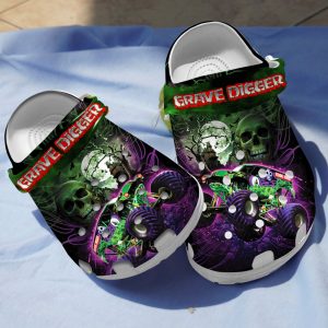 GAY210815ch ads1, Amazing New Design Grave Digger Crocs For Adults, Buy More Save More, Adult, Amazing, New